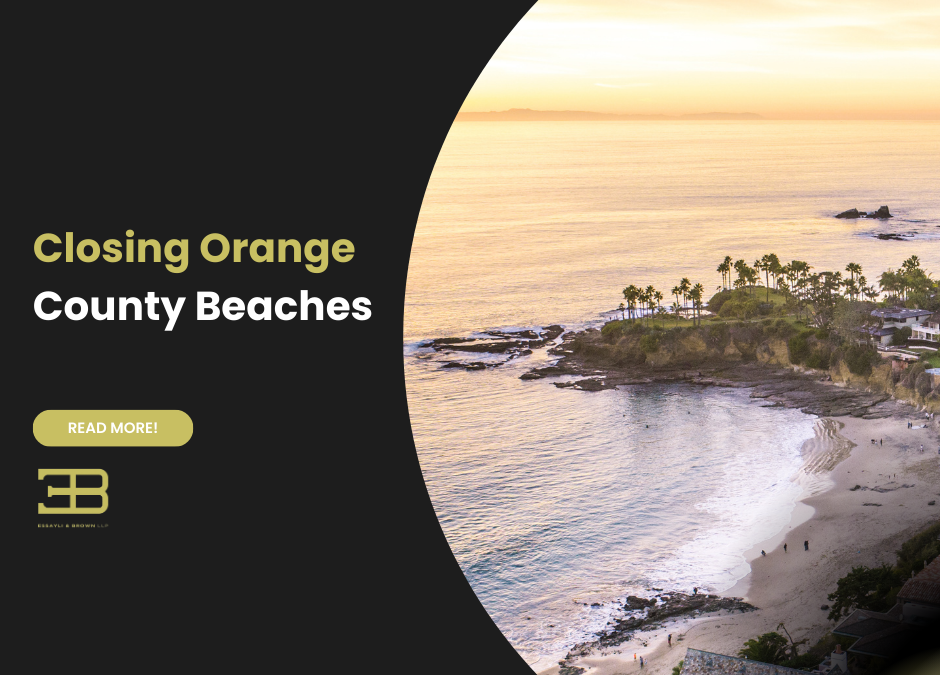 Closing Orange County Beaches